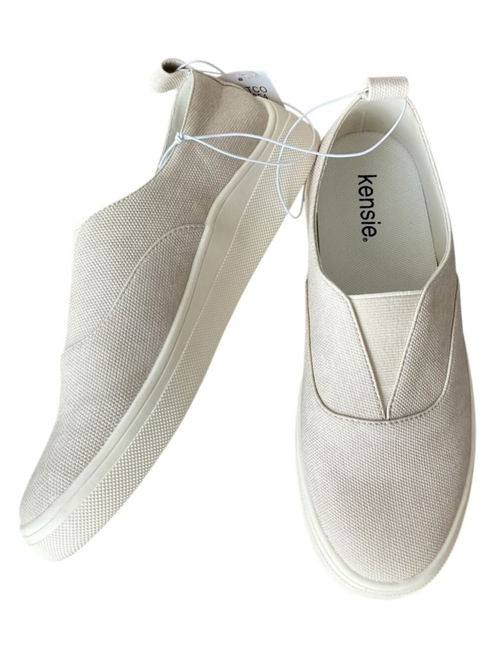 kensie Women’s Slip-On Canvas Sneakers Size 8.5 NEW